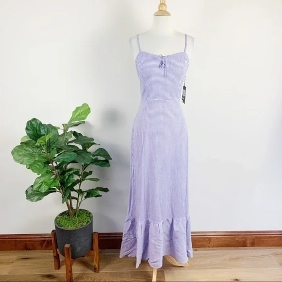 💋Reformation Prairie purple Maxi Dress - Picture 4 of 14